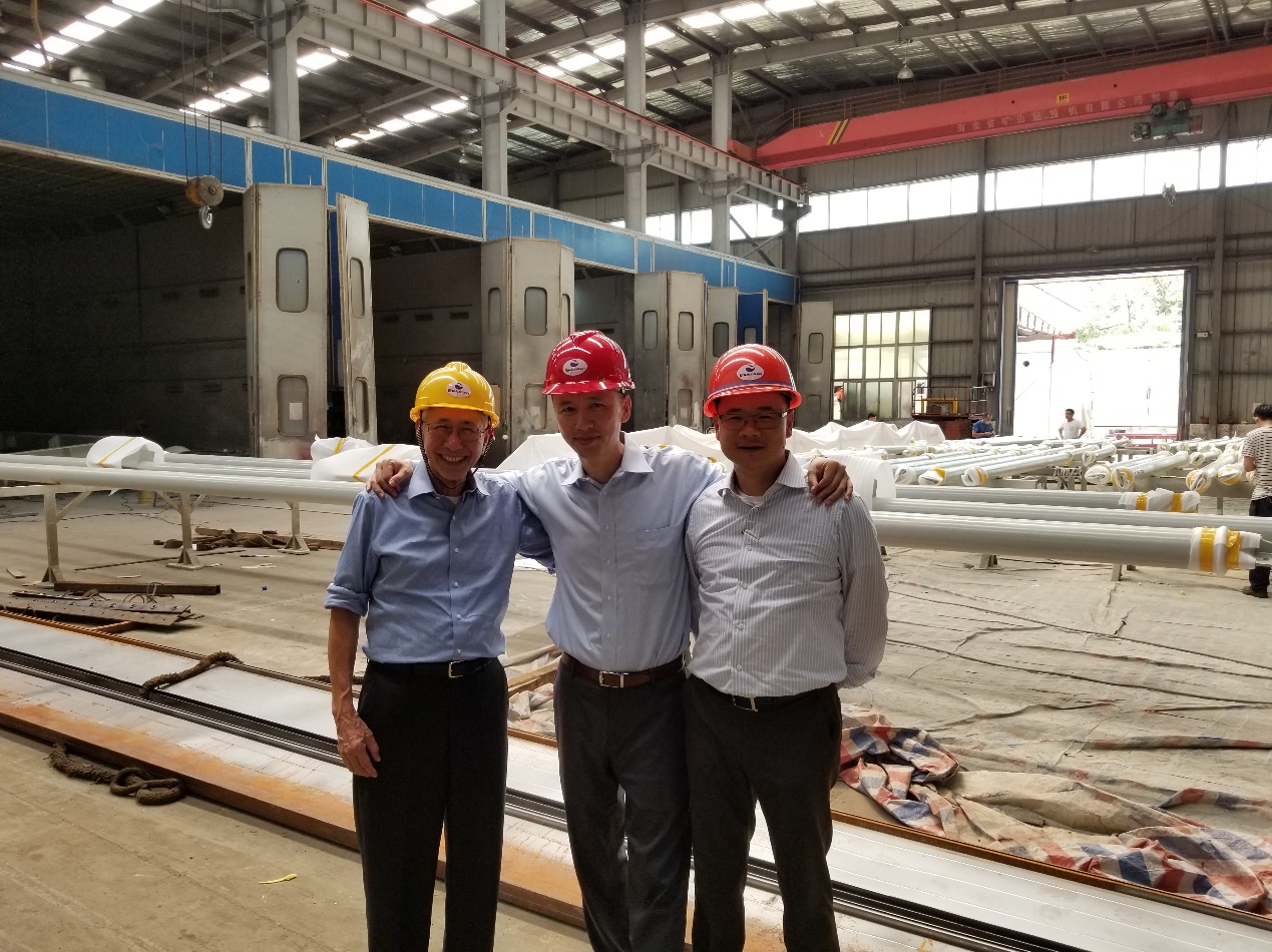 Officials Visit EETC with US-Asia Links CEO George Dang